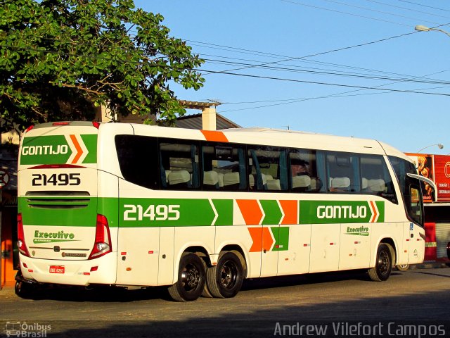 Empresa Gontijo de Transportes 21495 na cidade de Pirapora, Minas Gerais, Brasil, por Andrew Campos. Número da foto: #5351416.