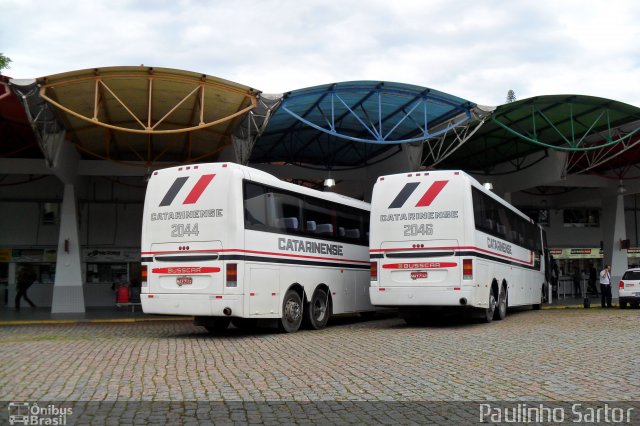 Auto Viação Catarinense 2046 na cidade de Joinville, Santa Catarina, Brasil, por Paulinho Sartor. Número da foto: #5349235.
