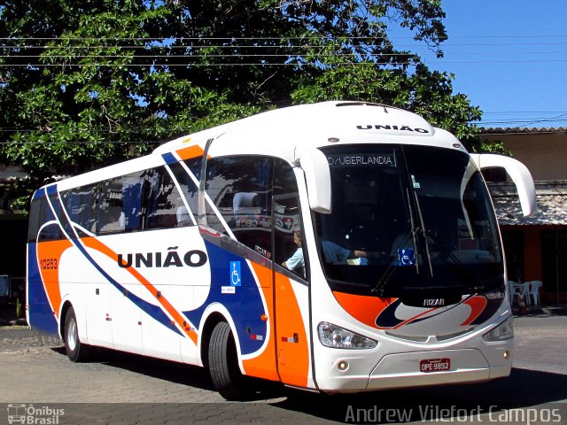 Expresso União 10253 na cidade de Pirapora, Minas Gerais, Brasil, por Andrew Campos. ID da foto: 5351392.