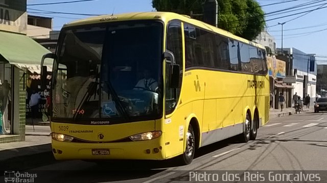 Viação Itapemirim 5039 na cidade de Macaé, Rio de Janeiro, Brasil, por Pietro dos Reis Gonçalves . ID da foto: 5350488.