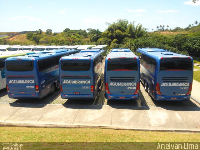 Viação Águia Branca 24030 na cidade de Camaçari, Bahia, Brasil, por Aneivan Lima. Número da foto: #5350580.
