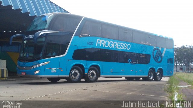 Auto Viação Progresso 6127 na cidade de Natal, Rio Grande do Norte, Brasil, por John Herbert. Número da foto: #5352517.