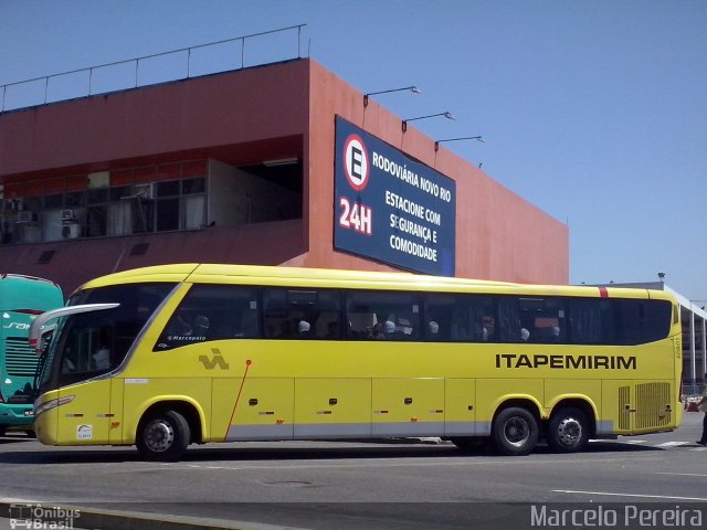 Viação Itapemirim 60801 na cidade de Rio de Janeiro, Rio de Janeiro, Brasil, por Marcelo Pereira. ID da foto: 5352394.