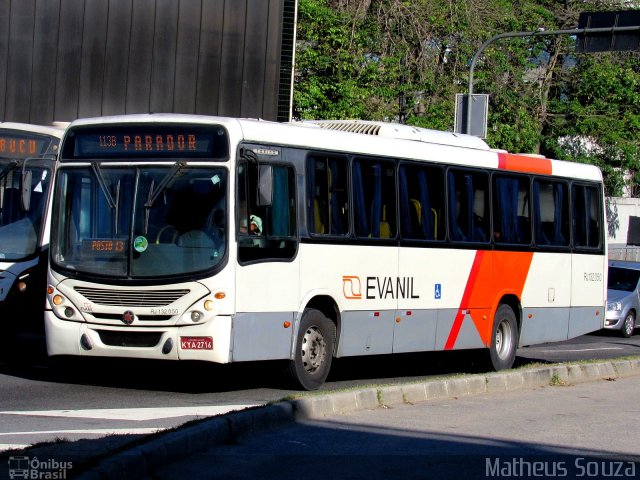 Evanil Transportes e Turismo RJ 132.050 na cidade de Rio de Janeiro, Rio de Janeiro, Brasil, por Matheus Souza. Número da foto: #5352670.