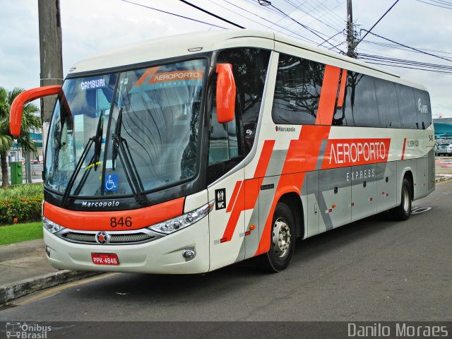 Viação Alvorada 846 na cidade de Vitória, Espírito Santo, Brasil, por Danilo Moraes. Número da foto: #5353692.