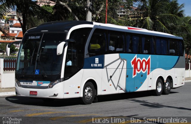 Auto Viação 1001 RJ 108.1093 na cidade de Arraial do Cabo, Rio de Janeiro, Brasil, por Lucas Lima. Número da foto: #5352976.
