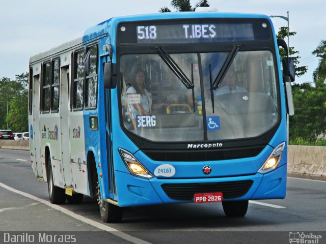 Unimar Transportes 24187 na cidade de Vitória, Espírito Santo, Brasil, por Danilo Moraes. ID da foto: 5353674.