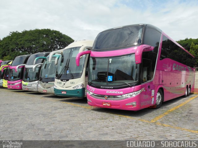 Viação Garcia 7239 na cidade de São Paulo, São Paulo, Brasil, por EDUARDO - SOROCABUS. Número da foto: #5353242.