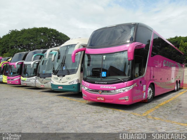 Viação Garcia 7239 na cidade de São Paulo, São Paulo, Brasil, por EDUARDO - SOROCABUS. ID da foto: 5353242.