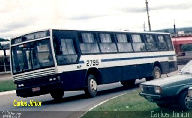 HP Transportes Coletivos 2795 na cidade de Goiânia, Goiás, Brasil, por Carlos Júnior. ID da foto: 5353232.