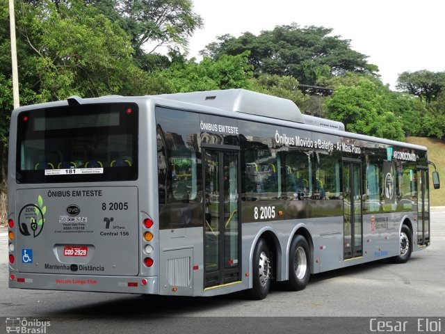 Viação Gato Preto 8 2005 na cidade de São Paulo, São Paulo, Brasil, por Cesar  Eloi. ID da foto: 5352069.