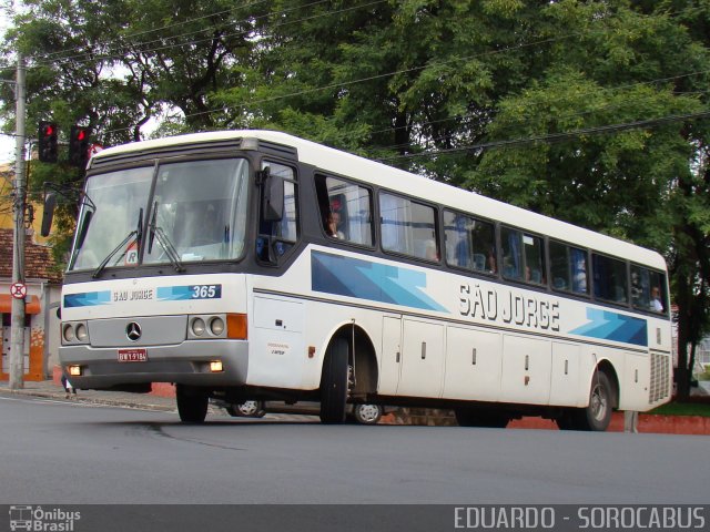Empresa Auto Ônibus São Jorge 365 na cidade de Sorocaba, São Paulo, Brasil, por EDUARDO - SOROCABUS. Número da foto: #5351989.