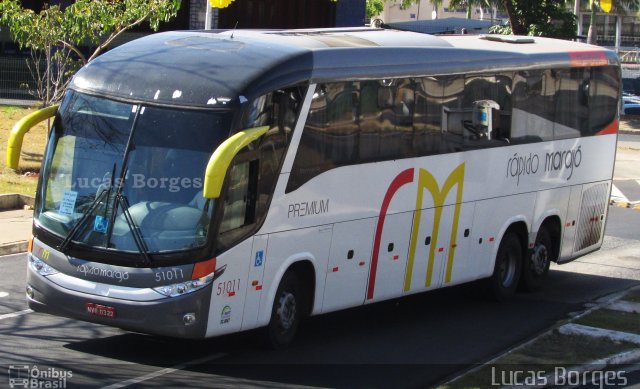 Rápido Marajó 51011 na cidade de Ribeirão Preto, São Paulo, Brasil, por Lucas Borges . ID da foto: 5352204.