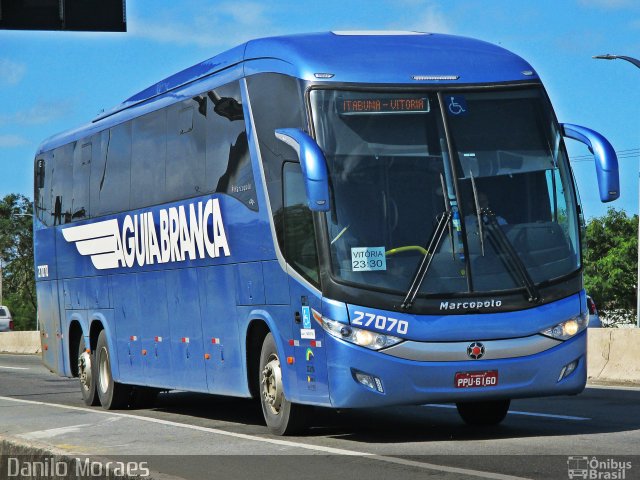 Viação Águia Branca 27070 na cidade de Vitória, Espírito Santo, Brasil, por Danilo Moraes. Número da foto: #5353659.