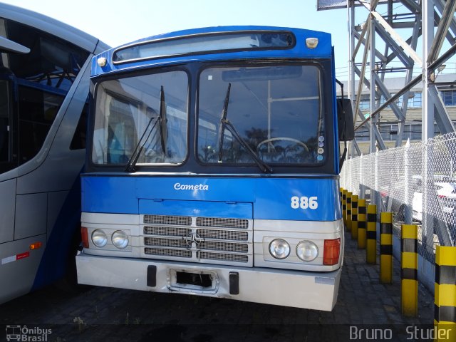 Viação Cometa 886 na cidade de São Paulo, São Paulo, Brasil, por Bruno   Studer. ID da foto: 5352003.