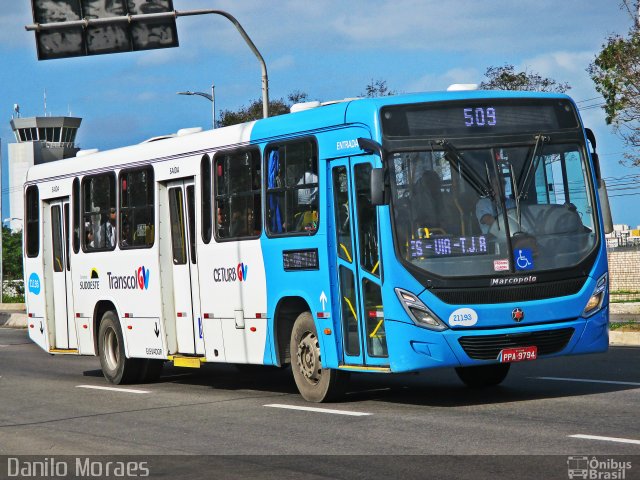 Santa Zita Transportes Coletivos 21193 na cidade de Vitória, Espírito Santo, Brasil, por Danilo Moraes. ID da foto: 5353445.