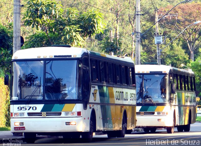 Empresa Gontijo de Transportes 9570 na cidade de Belo Horizonte, Minas Gerais, Brasil, por Herbert de Souza. Número da foto: #5353833.