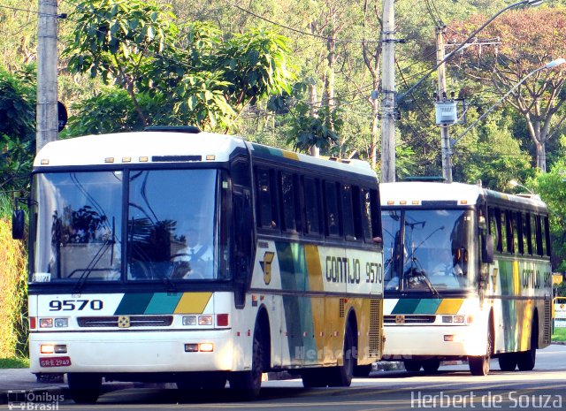 Empresa Gontijo de Transportes 9570 na cidade de Belo Horizonte, Minas Gerais, Brasil, por Herbert de Souza. ID da foto: 5353833.