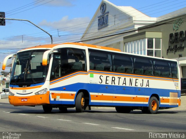 Viação Sertaneja 230 na cidade de Juiz de Fora, Minas Gerais, Brasil, por Renan Vieira. ID da foto: 5352611.