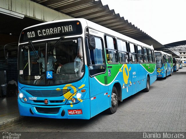 Serramar Transporte Coletivo 14095 na cidade de Serra, Espírito Santo, Brasil, por Danilo Moraes. Número da foto: #5354916.