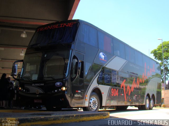 Transline 904 na cidade de Sorocaba, São Paulo, Brasil, por EDUARDO - SOROCABUS. Número da foto: #5354779.