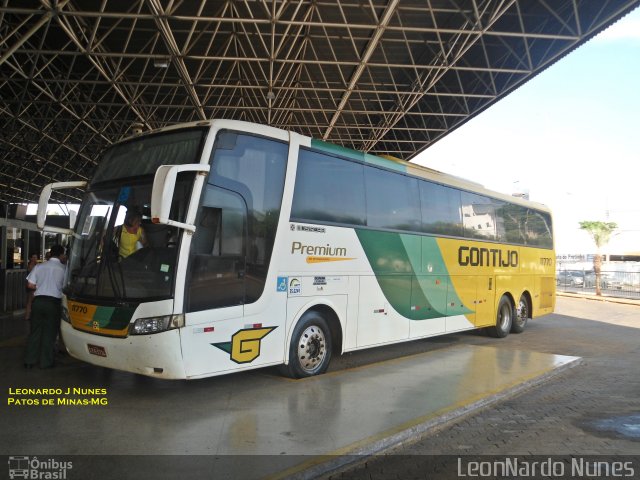 Empresa Gontijo de Transportes 11770 na cidade de Patos de Minas, Minas Gerais, Brasil, por Leonardo J. Nunes. Número da foto: #5356142.