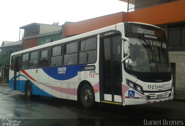 Transportes Coronado 17-2 na cidade de , por Daniel Brenes. ID da foto: 5356313.