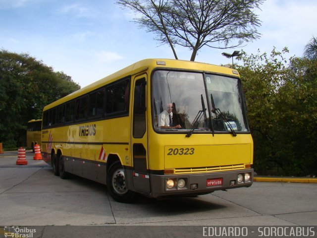 Viação Itapemirim 20323 na cidade de São Paulo, São Paulo, Brasil, por EDUARDO - SOROCABUS. ID da foto: 5356412.