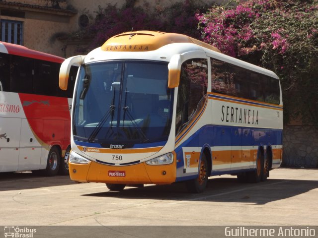 Viação Sertaneja 750 na cidade de Araxá, Minas Gerais, Brasil, por Guilherme Antonio. ID da foto: 5356568.