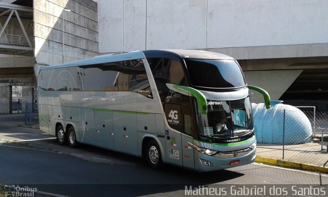 Viação Garcia 8511 na cidade de Campinas, São Paulo, Brasil, por Matheus Gabriel dos Santos. ID da foto: 5356967.