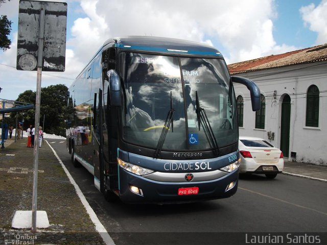 Viação Cidade Sol 8200 na cidade de Salvador, Bahia, Brasil, por Matheus  Nascimento. ID da foto: 5358507.