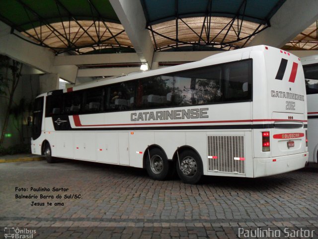 Auto Viação Catarinense 2062 na cidade de Joinville, Santa Catarina, Brasil, por Paulinho Sartor. ID da foto: 5359375.