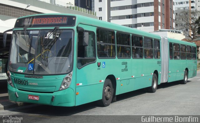 Auto Viação Mercês MB601 na cidade de Curitiba, Paraná, Brasil, por Guilherme Bomfim. Número da foto: #5358014.