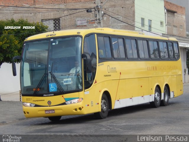 Viação Itapemirim 8001 na cidade de Caruaru, Pernambuco, Brasil, por Lenilson da Silva Pessoa. ID da foto: 5360319.