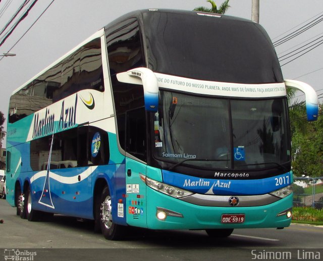 Marlim Azul Turismo 2017 na cidade de Vitória, Espírito Santo, Brasil, por Saimom  Lima. ID da foto: 5359099.