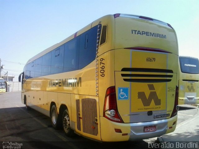 Viação Itapemirim 60679 na cidade de Guarulhos, São Paulo, Brasil, por Everaldo Bordini. Número da foto: #5317964.