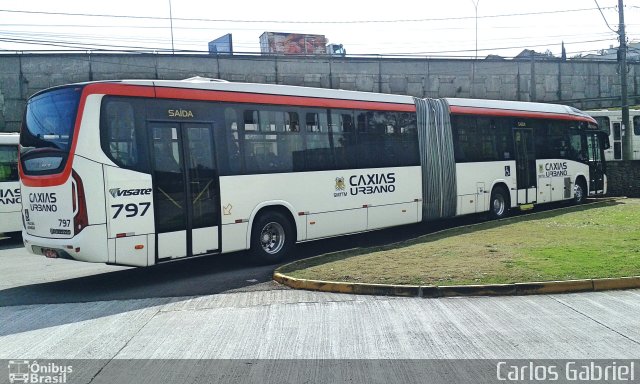 Visate - Viação Santa Tereza 797 na cidade de Caxias do Sul, Rio Grande do Sul, Brasil, por Carlos Gabriel. ID da foto: 5318646.