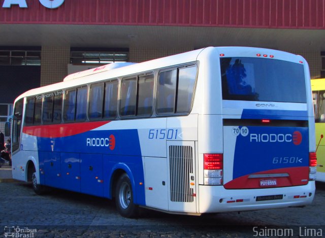 Viação Riodoce 61501 na cidade de Manhuaçu, Minas Gerais, Brasil, por Saimom  Lima. ID da foto: 5318950.