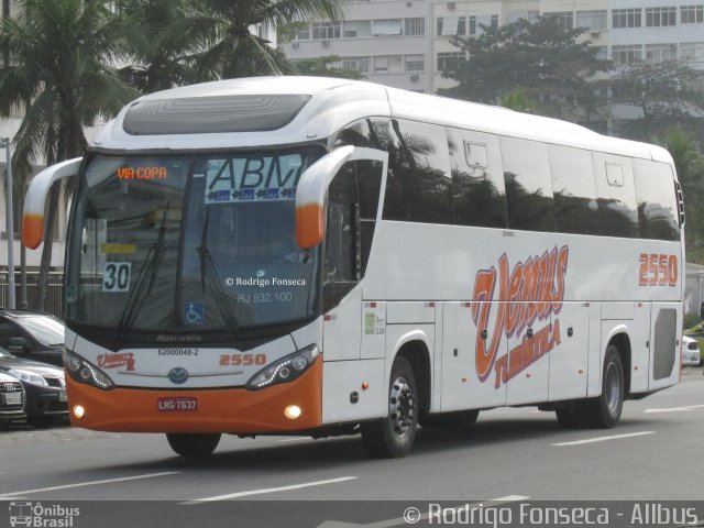 Venus Turística 2550 na cidade de Rio de Janeiro, Rio de Janeiro, Brasil, por Rodrigo Fonseca. Número da foto: #5319045.