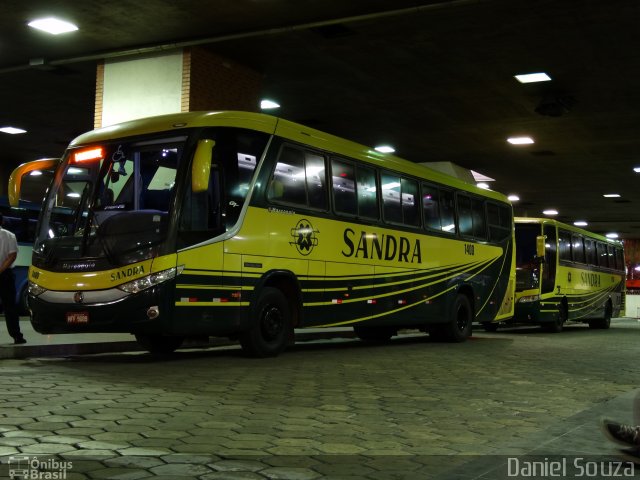 Viação Sandra 1400 na cidade de Belo Horizonte, Minas Gerais, Brasil, por Daniel Souza. ID da foto: 5317897.