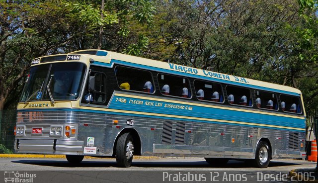 Viação Cometa 7455 na cidade de São Paulo, São Paulo, Brasil, por Cristiano Soares da Silva. Número da foto: #5319506.