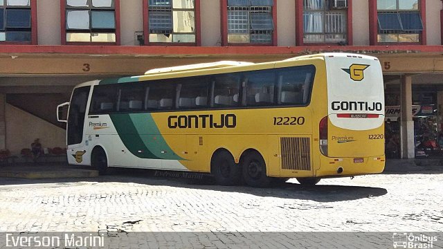 Empresa Gontijo de Transportes 12220 na cidade de Governador Valadares, Minas Gerais, Brasil, por Everson Marini. ID da foto: 5318155.