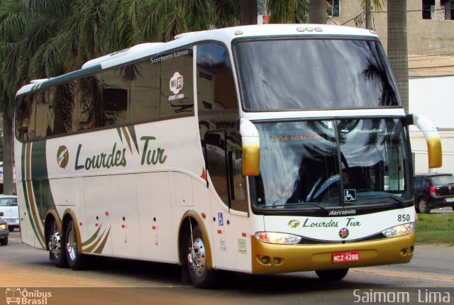 Lourdes Tur 850 na cidade de Manhuaçu, Minas Gerais, Brasil, por Saimom  Lima. ID da foto: 5318968.