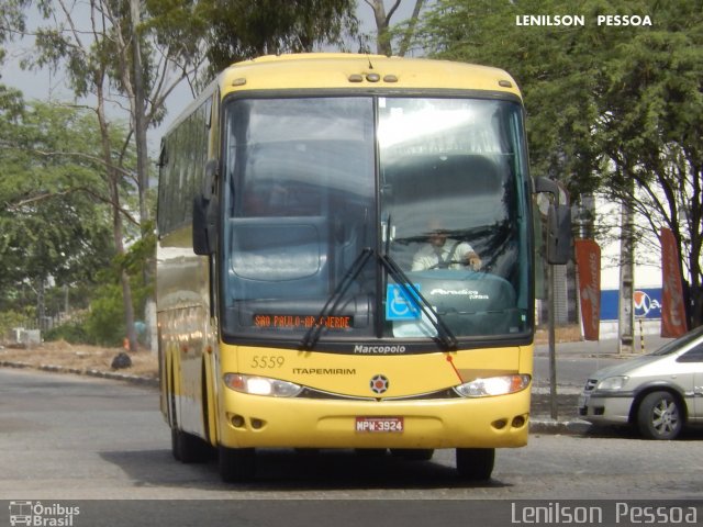 Viação Itapemirim 5559 na cidade de Caruaru, Pernambuco, Brasil, por Lenilson da Silva Pessoa. ID da foto: 5318630.