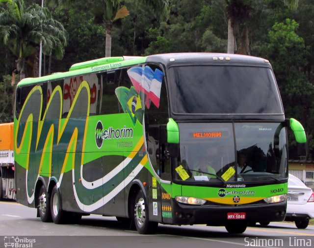 Melhorim Turismo 8040 na cidade de Viana, Espírito Santo, Brasil, por Saimom  Lima. ID da foto: 5319050.