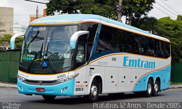 Emtram 4980 na cidade de São Paulo, São Paulo, Brasil, por Cristiano Soares da Silva. Número da foto: #5361771.