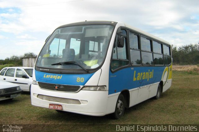 Laranjal Transportes 80 na cidade de Mostardas, Rio Grande do Sul, Brasil, por Daniel Espindola Dorneles. Número da foto: #5362531.