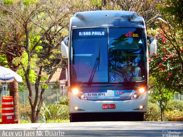 Auto Viação 1001 RJ 108.1092 na cidade de São Paulo, São Paulo, Brasil, por Raphael José da Silva. Número da foto: #5362672.