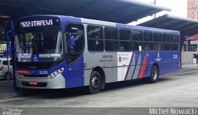Auto Viação Bragança Metropolitana > Viação Raposo Tavares 12.313 na cidade de São Paulo, São Paulo, Brasil, por Michel Nowacki. Número da foto: #5362495.