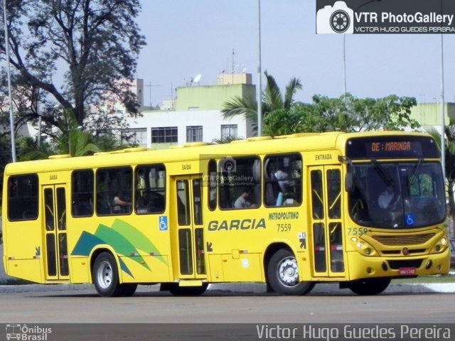 Viação Garcia 7559 na cidade de Maringá, Paraná, Brasil, por Victor Hugo Guedes Pereira. Número da foto: #5362166.